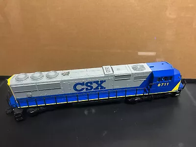 MTH Premier EMD SD60M CSX #8711 Diesel Locomotive Model Train Great Shape • $364.49