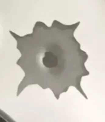 $3.49 • Buy 40pc Bullet Hole Sticker Gun Shot Stickers Ipad Xbox Remote Call Of Duty Prank