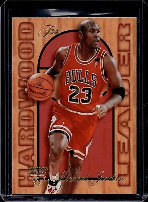 1995 Fleer Michael Jordan BULLS #4 Hardwood Leader • $9.99