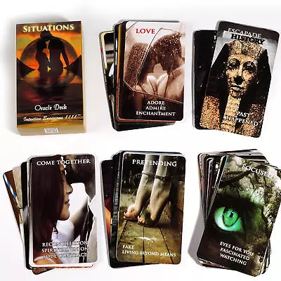 60pcs Board Game Oracle Card Game Party Tarot Card  • £9.49