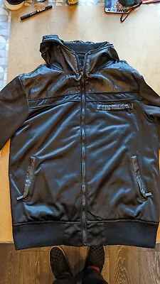 £11 • Buy Iron Fist Bomber Jacket Alternative SIZE M  Emo Indie Vintage  FREE SHIPPING 