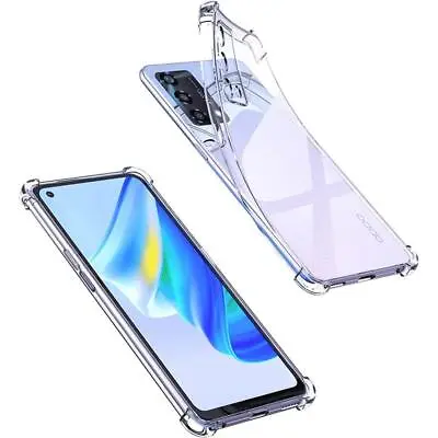 $6.82 • Buy OPPO F17 Pro A93 Reno 4 Lite GT Neo 3 2 Find X5 Pro Shockproof Clear Soft Case