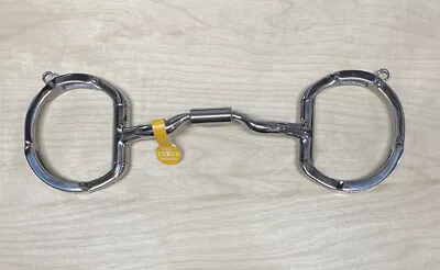 NEW Myler Low Port Comfort Mouth Eggbutt Snaffle Bit With Hooks 5   MB04 Level 2 • $124