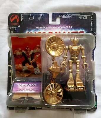 Micronauts Acroyear Enemy Of The Mictonauts Palisades Gold. Rare New & Sealed • £44.99