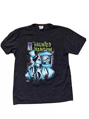 $20 • Buy Disney Haunted Mansion Wonderground Gallery Hatbox Ghost Brian Crosby T Shirt SM