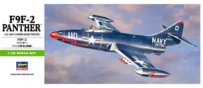 Hasegawa 242 Grumman F9F-2 Panther 1/72 Scale Plastic Model Kit • $20.05