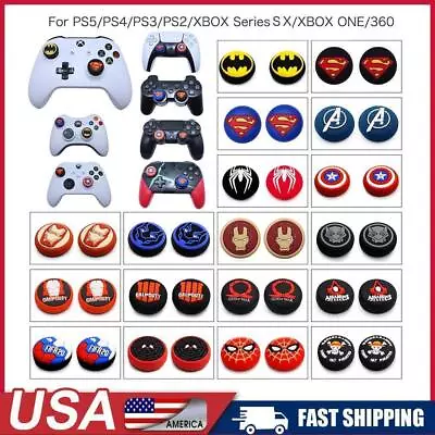 For Playstation PS2 PS3 PS4 PS5 Xbox Series X S One 360 Thumb Caps Covers Grips • $5.99