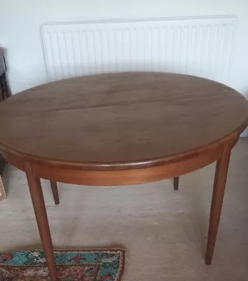 Table G Plan Round Teak Dining Extending MCM Vintage Retro Collector Collection  • £225