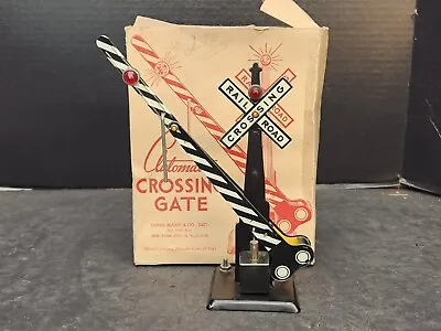 Marx Automatic Crossing Gate O Scale #438 Marlines Vintage Model Train Accessory • $14.99
