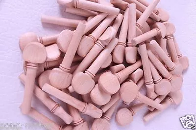 5set (20pcs) Violin Peg 4/4 Maple Wood Violin Pegs String Adjuster Full Size • $15.32