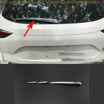 For Mazda CX-5 2017-2024 Silver Abs Tail Rear Window Wipers Cover Trim 4x • $27.69