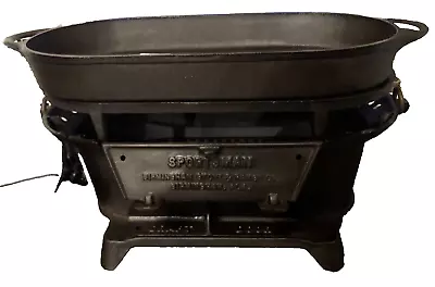 COMPLETE 1940s Birmingham Stove & Range Sportsman's Cast Iron W/Door & Air Vent • $927.60