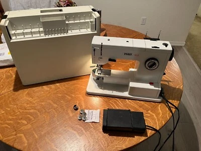 $400 • Buy Pfaff 1222 Used Sewing Machines (Works Great/Cleaned) With Case & Accessories