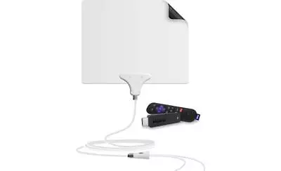 Roku Stick Plus With Mohu 4K UHD Indoor TV Antenna • $44.99