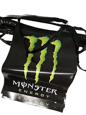 MONSTER ENERGY RARE COLLECTIBLE PROMOTIONAL BANNER PENNANT FLAGS 8 Sections • $44.25
