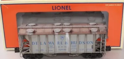 Pro Weathered Lionel Delaware & Hudson Ps-2 Covered Hopper Car 6-52346! O Scale • $149.99
