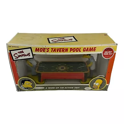 The Simpsons Pool Game Moe's Tavern In The Original Box. • $35