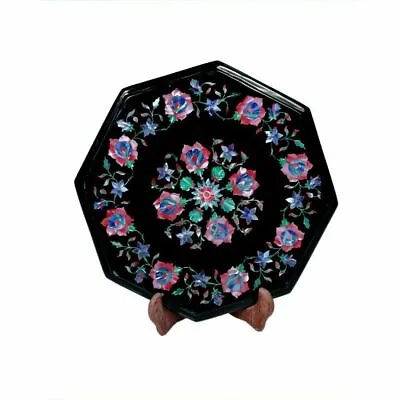 18  Table Marble Inlay Top Pietra Dura Home Antique Coffee Dining Decor Cd X-mas • $395