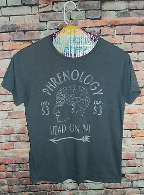 Case Study Men's Grey Size Large  Phrenology  T-Shirt • $18.99