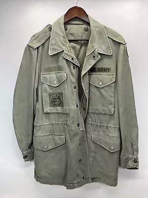 US Army M51 Field Jacket 1950's Medium /Long Korean War M-1951 Vintage No Zip • $90