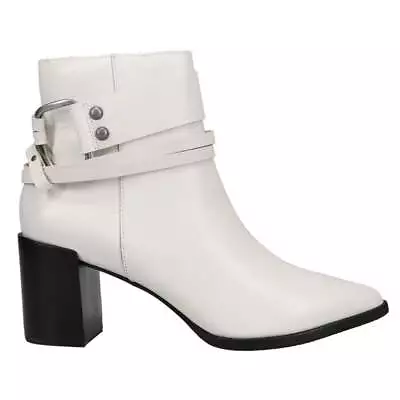 $34.99 • Buy Matisse SLOPES-WHT Womens Slopes   Boots   Ankle High Heel 3  & Up - White -
