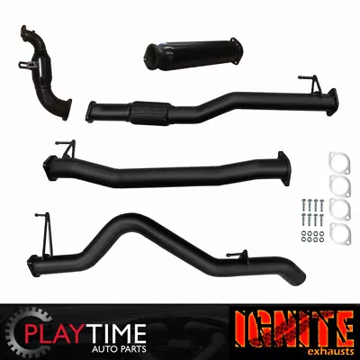 3 Inch Full Exhaust For RG Colorado Exhaust 2012<2016 2.8L With Cat & Hotdog Blk • $680