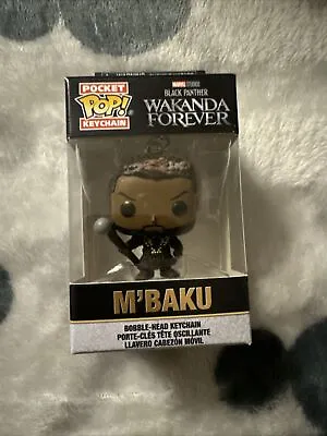 Funko POP! Keychain Marvel M'Baku Black Panther Wakanda Forever Vinyl Keyring • £9
