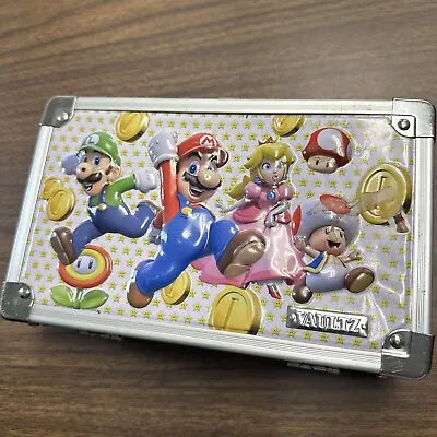 Vaultz Locking Supply Lock Box Super Mario 8.25“x 5.5“x 2.5“ Pencil Case • $9.99