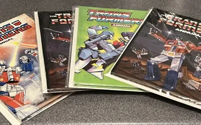 TRANSFORMERS G1 UK Marvel PICK YOUR OWN TRANSFORMERS ANNUALS & BOOKS JOB LOT • £3.99