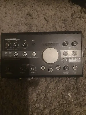 Mackie Big Knob Studio 3x2 Studio Monitor Controller & Interface..Sold As Spares • £65