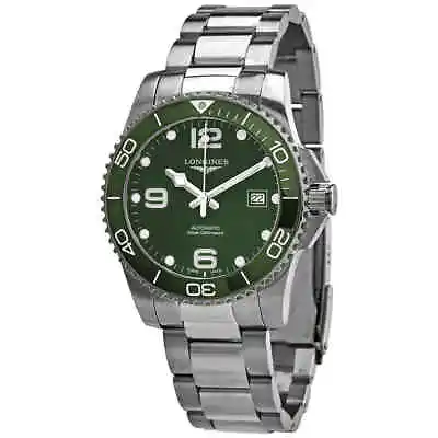 Longines HydroConquest Automatic Green Dial Men's Watch L37814066 • $1225