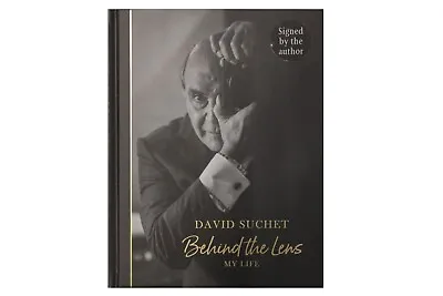 Hand Signed Book DAVID SUCHET Hercule Poirot BEHIND THE LENS + PROOF & My COA • £85