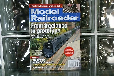 Model Railroader Magazine March 2012 How To Lay Track And Wire  • $8.99