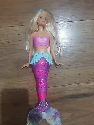 Barbie Dreamtopia Sparkle Lights Mermaid Doll With Swimming Motion • $24.61