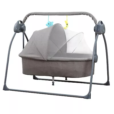 Adjustable Baby Bassinet Cot Crib Bedside Co Sleeper Infant Newborn Bed Cradle • $149.74