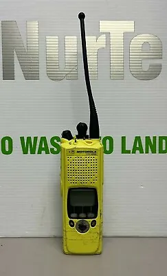 Motorola XTS5000R H18UCF9PW6AN Two Way Radio + Antenna [NO BATTERY] • $59.99