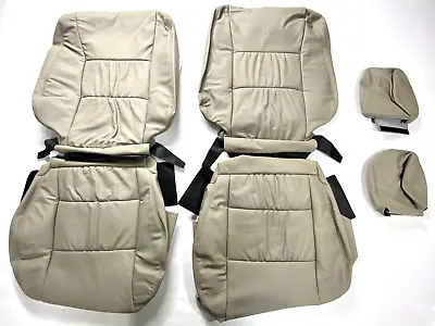 Leather Seats Trim Kit For Toyota Landcruiser 100 Series Sahara Beige 5 Seats • $1680