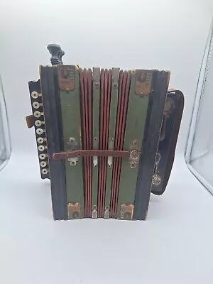 Vinatge Hohner Accordion Steel Bronze Reeds 10 Key • $70