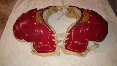 Vintage  Wilson Football Pads Authenticated  By All American # 60-5576  • $45