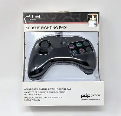 PDP Versus Controller Fight Pad ~ PS3 (Playstation 3) BRAND NEW GENUINE LICENSED • $16.99