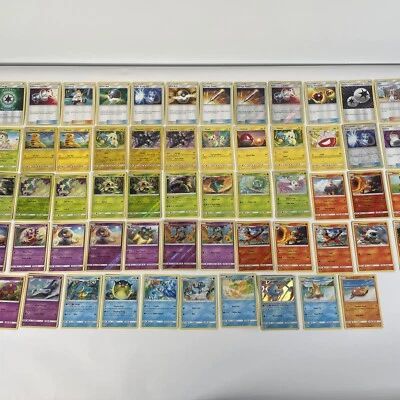 £17.99 • Buy Pokemon Shining Legends Card Bundle X58 Common Uncommons Rare Holo No Duplicates