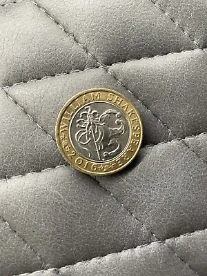 £200 • Buy RARE 2016 William Shakespeare £2 Two Pound Coin Jester Hat Circulated