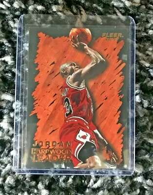 🔥Michael Jordan 1996-97 Fleer Hardwood Leader SP! Bulls!🔥 • $24.99