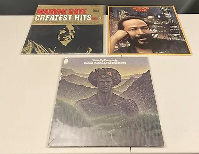 Vinyl Records Lot Marvin Gaye Harold Melvin Teddy Pendergrass Lp Hits Rare Soul • $0.01