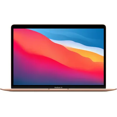 Apple 13.3  MacBook Air 8GB RAM 256GB SSD Gold 2020 MGND3LL/A Open Box • $679.95