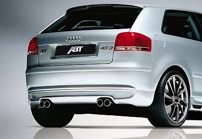 For Audi A3 S3 Rs3 8p Abt Sportline Rear Bumper Valane Defuser 8p0800103 • $469.42