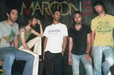 2005 ORIGINAL MAROON 5 GROUP POSTER FUNKY #9105 36x24 FREE SHIPPING • $11.99