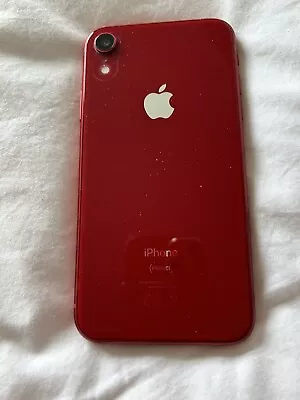  Apple IPhone XR 128 GB RED NETWORK UNLOCKED  • £62