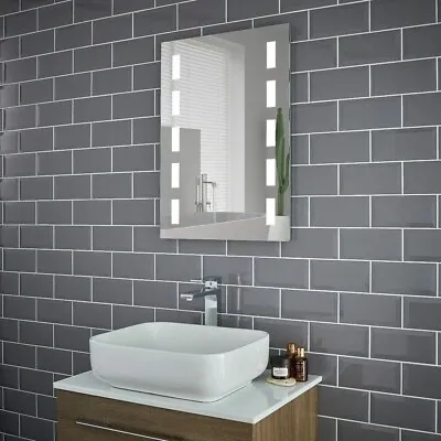 £74.99 • Buy 600x800mm LED Illuminated Bathroom Mirror | Demister Pad  (DISCOUNTED)