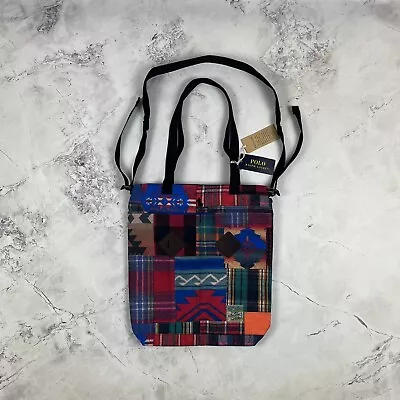 Ralph Lauren Aztec Southwestern Patchwork Print Tote Shoulder Shopper Bag *BNWT* • £64.99